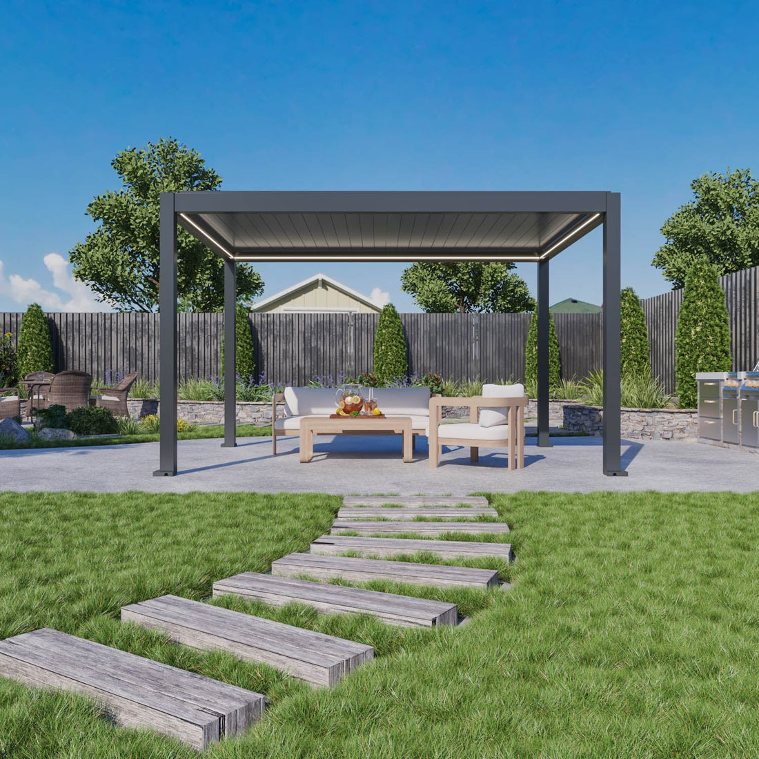 Creating the Perfect Entertaining Space with a Louvred Patio Roof